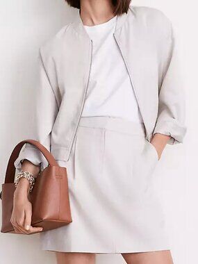 NWT LOFT Versa Pure Spun Mini Pocket Skirt